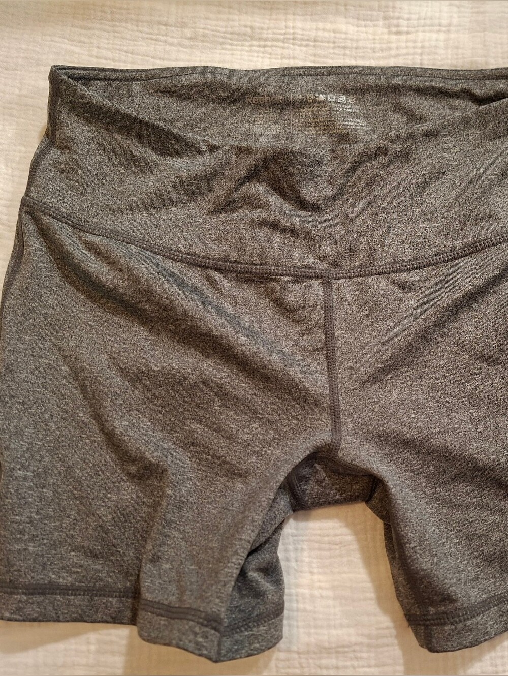 Reebok Dark Gray Workout Bike Shorts